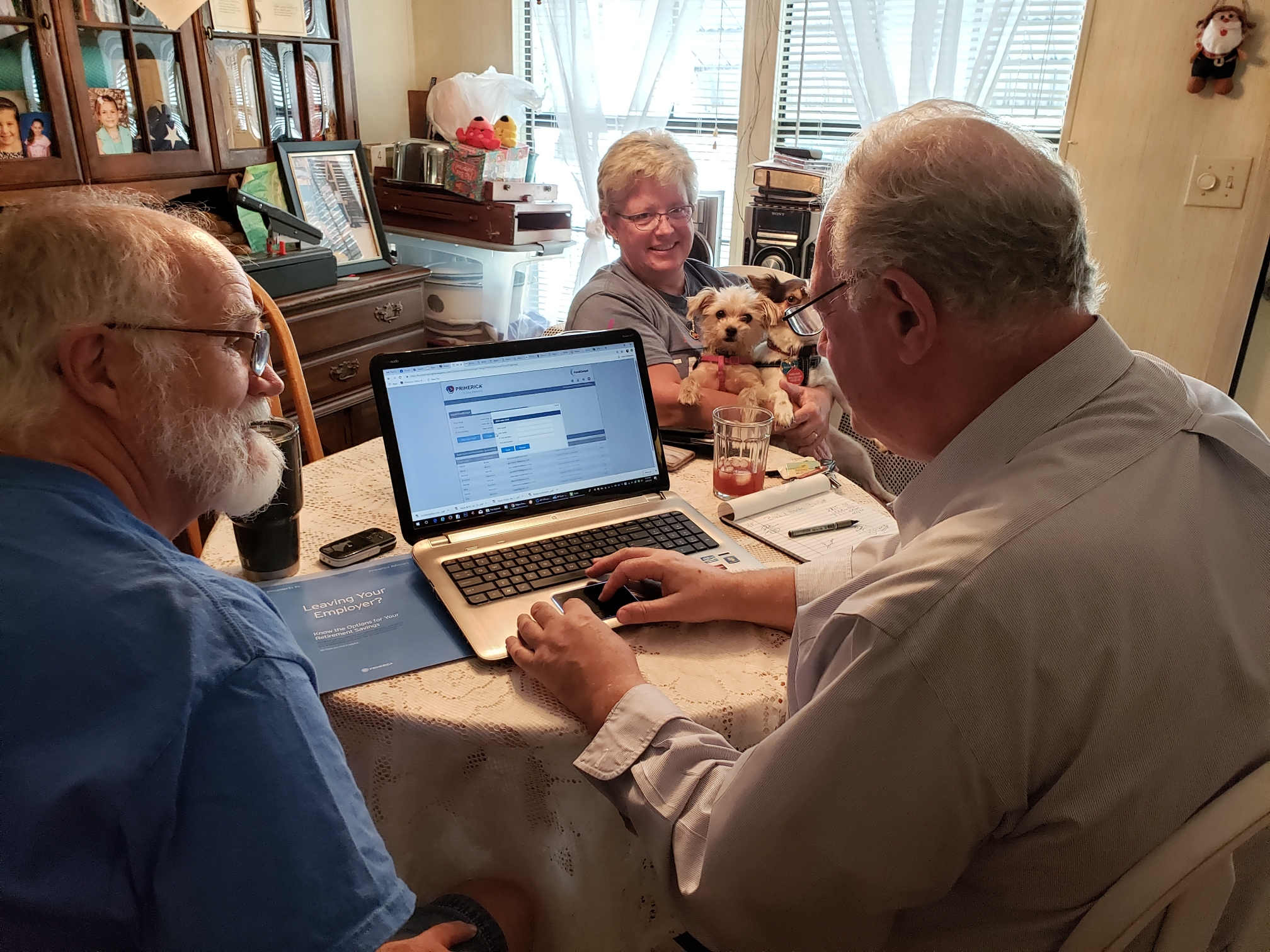 Coaching a family at home